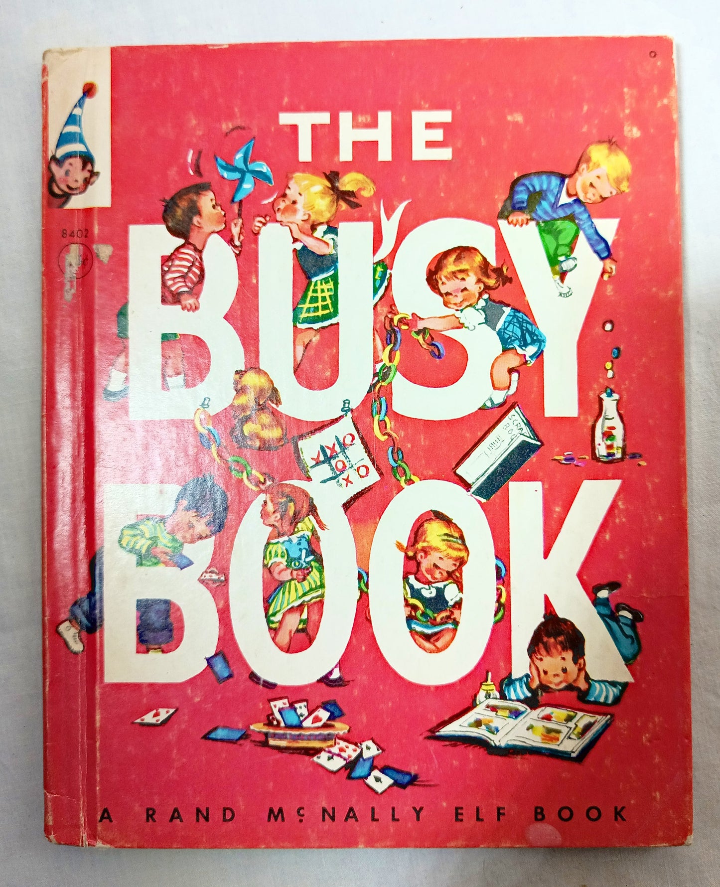 The Busy Book Rhymes And Riddles And Things To Do Elf Book 1952 - TulipStuff