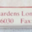 The Gloucester London Harrington Gardens Matchbox 1990's - TulipStuff