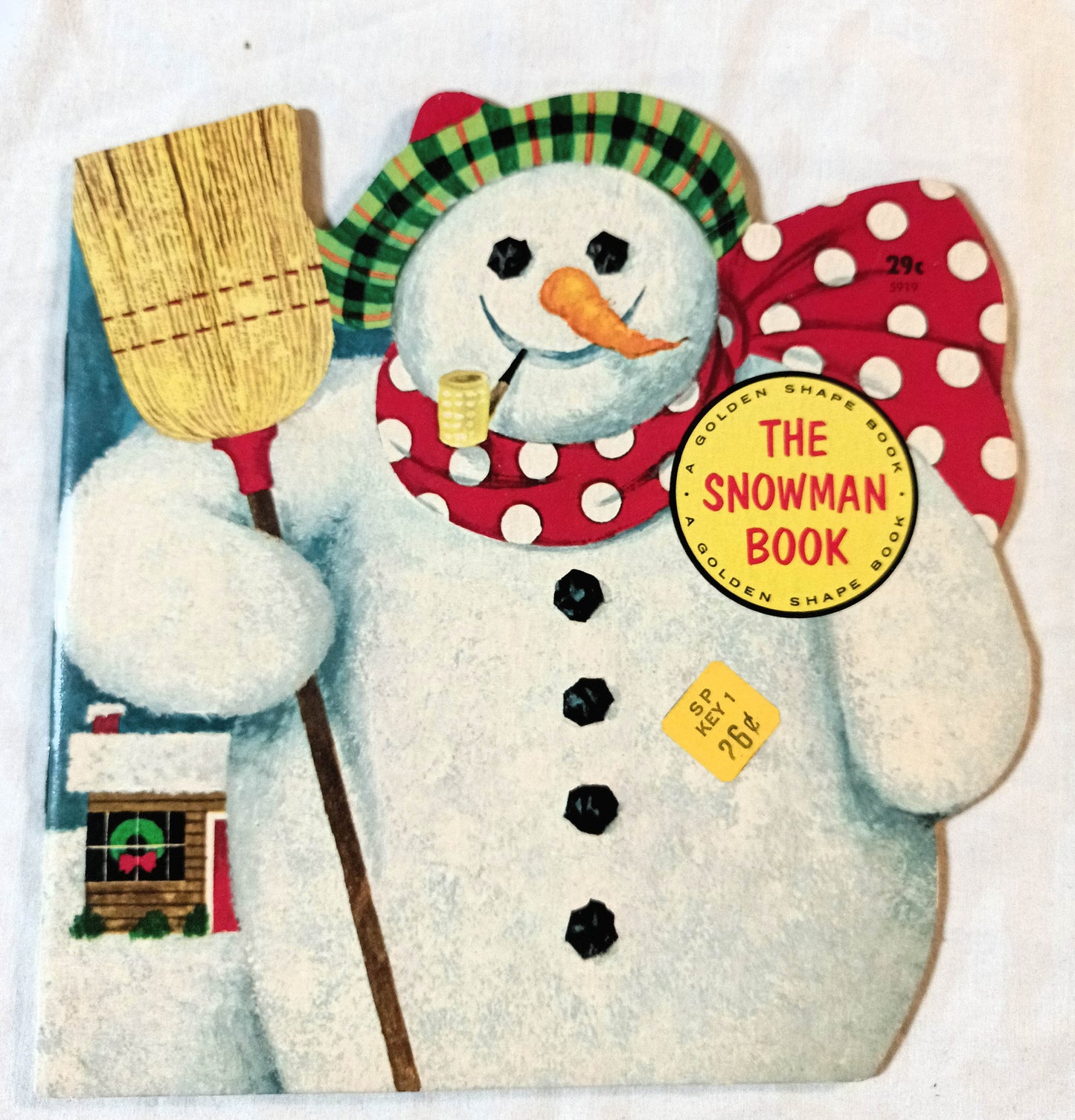 The Snowman Book by Joseph Kaufman - A Golden Shape Book 1965 - TulipStuff