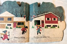 Load image into Gallery viewer, The Snowman Book by Joseph Kaufman - A Golden Shape Book 1965 - TulipStuff
