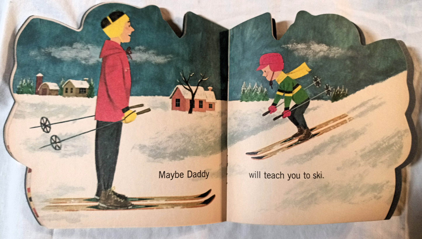 The Snowman Book by Joseph Kaufman - A Golden Shape Book 1965 - TulipStuff