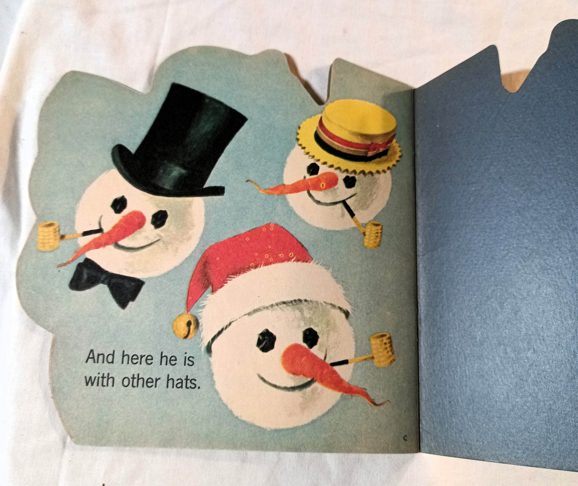 The Snowman Book by Joseph Kaufman - A Golden Shape Book 1965 - TulipStuff