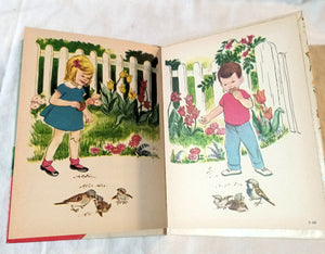 The Sparrows Nest Helen Frances Stanley Rand McNally Elf Book 1969 - TulipStuff