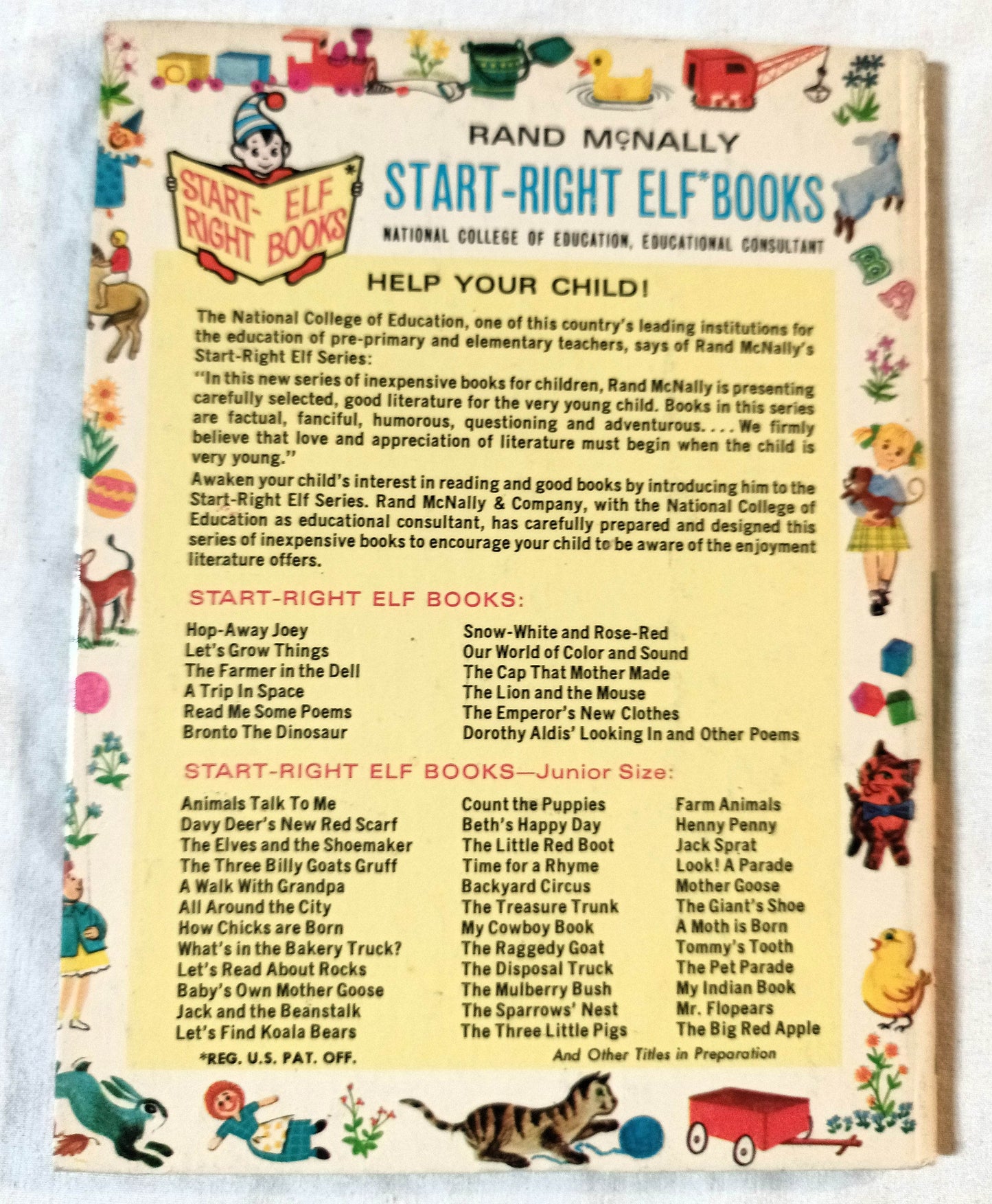 The Sparrows Nest Helen Frances Stanley Rand McNally Elf Book 1969 - TulipStuff