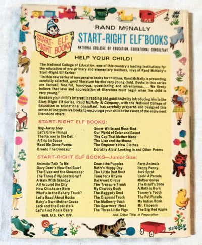 The Sparrows Nest Helen Frances Stanley Rand McNally Elf Book 1969 - TulipStuff