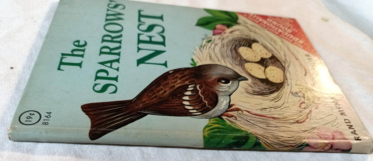 The Sparrows Nest Helen Frances Stanley Rand McNally Elf Book 1969 - TulipStuff