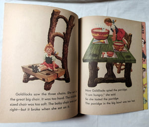 The Three Bears Little Golden Book Hardcover 1948 Rojankovsky - TulipStuff