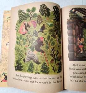 The Three Bears Little Golden Book Hardcover 1948 Rojankovsky - TulipStuff