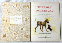 Load image into Gallery viewer, Walt Disney Presents The Ugly Dachschund Little Golden Book 1966 - TulipStuff
