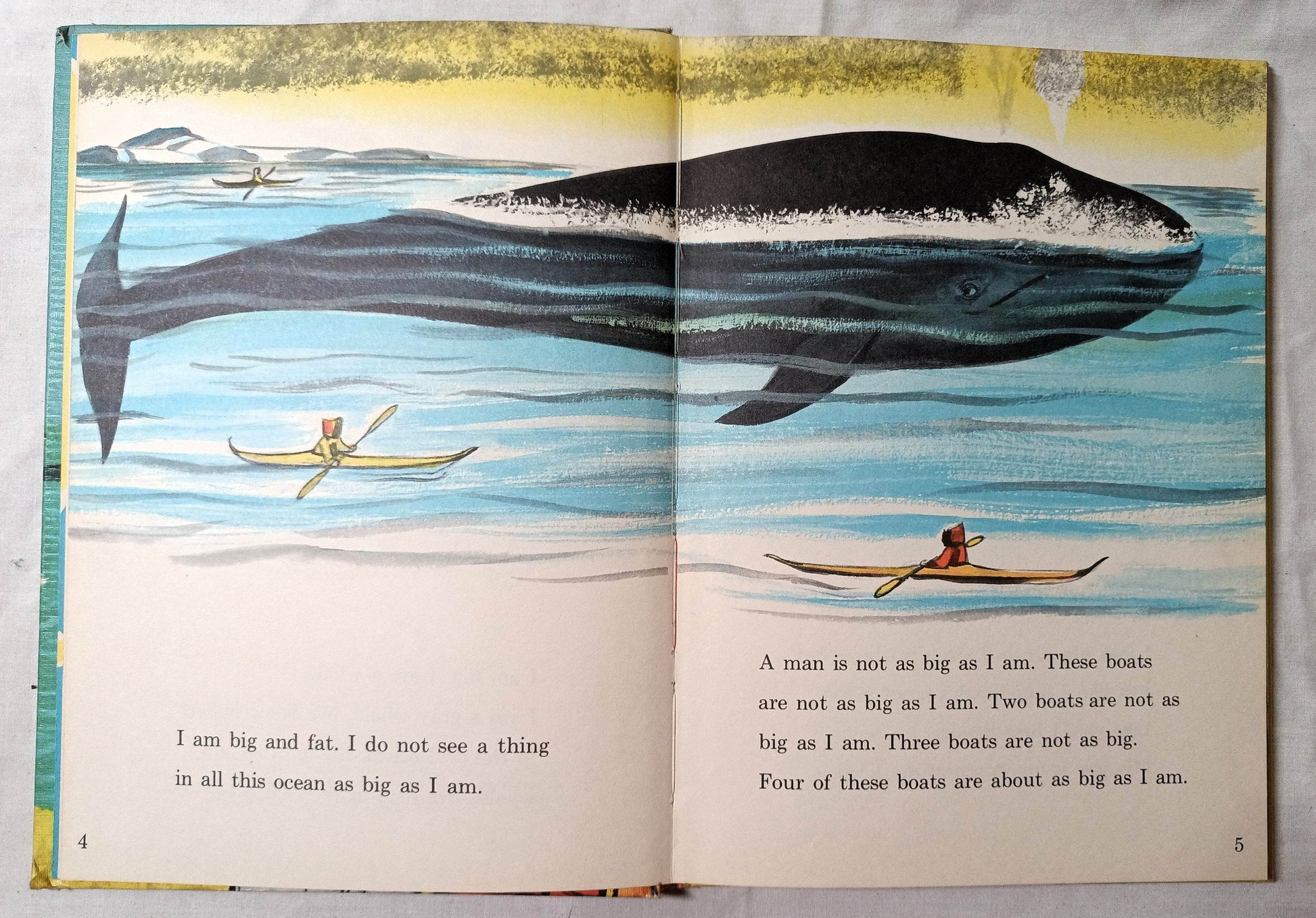 The Whales Go By Fred Phleger Beginner Books Hardcover 1959 - TulipStuff