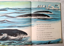 Load image into Gallery viewer, The Whales Go By Fred Phleger Beginner Books Hardcover 1959 - TulipStuff
