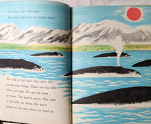 Load image into Gallery viewer, The Whales Go By Fred Phleger Beginner Books Hardcover 1959 - TulipStuff
