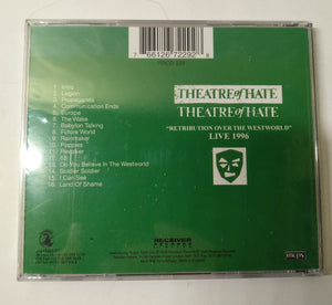 Theatre of Hate Retribution Over The Westworld Live 1996 Album CD - TulipStuff