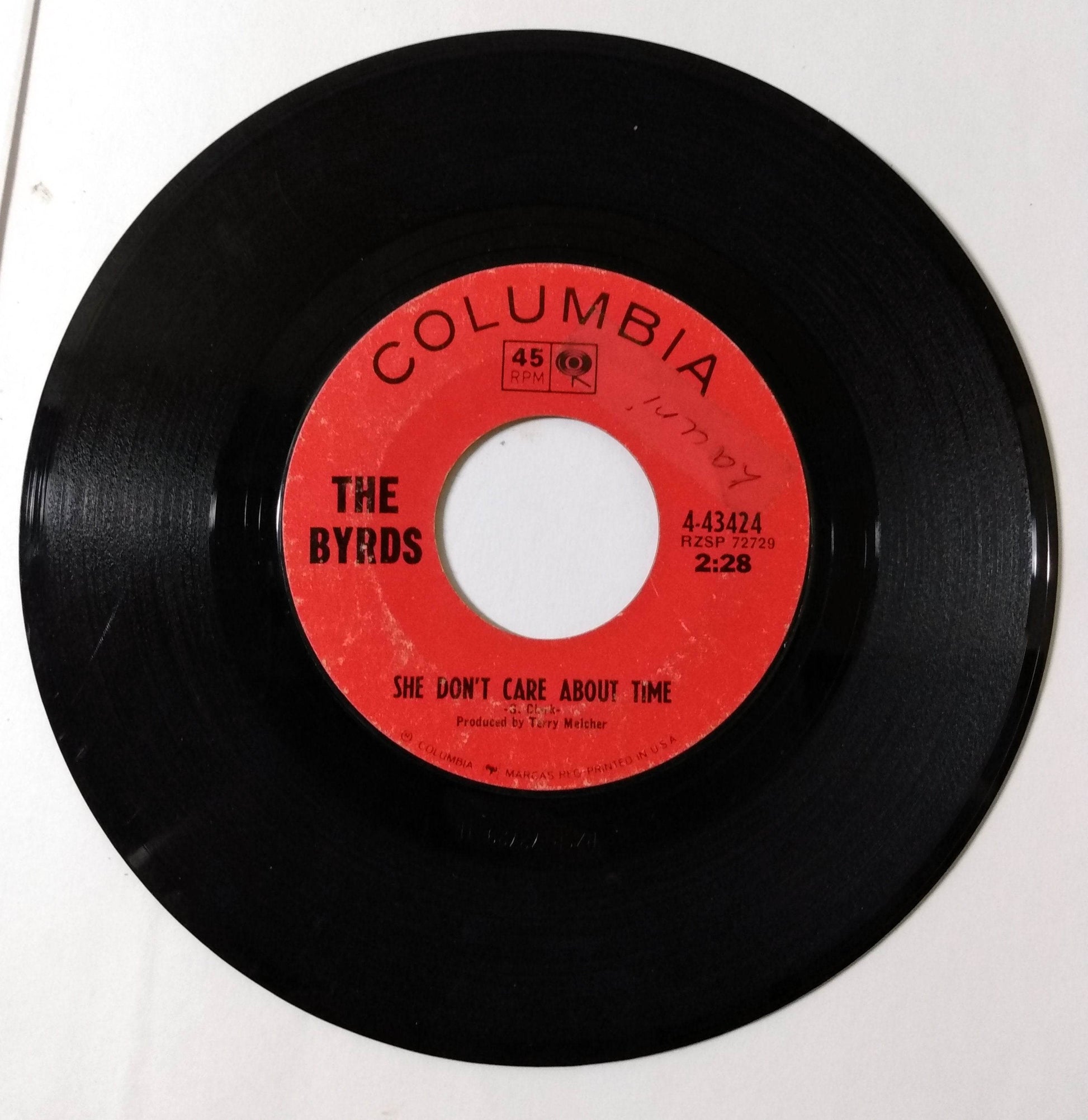 The Byrds Turn! Turn! Turn! (To Everything There Is A Season) Vinyl 7" 1965 - TulipStuff