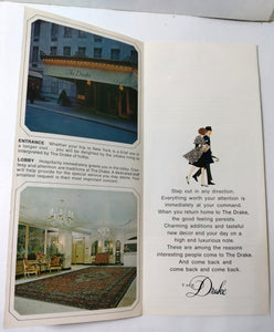 The Drake Hotel Park Avenue Midtown New York Mid 1960's Brochure - TulipStuff