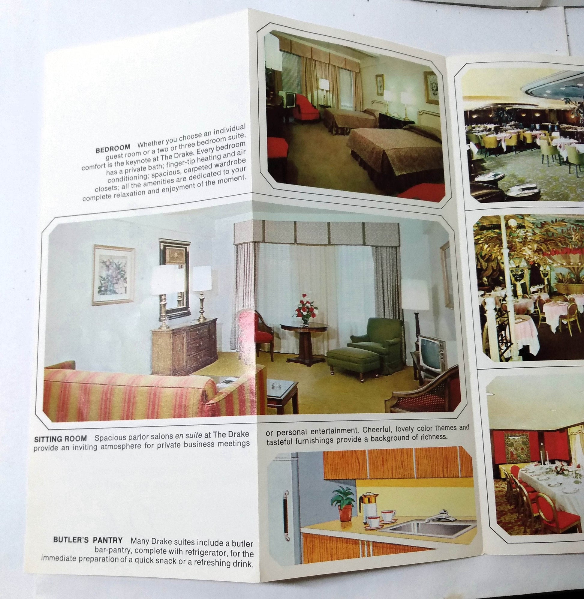 The Drake Hotel Park Avenue Midtown New York Mid 1960's Brochure - TulipStuff