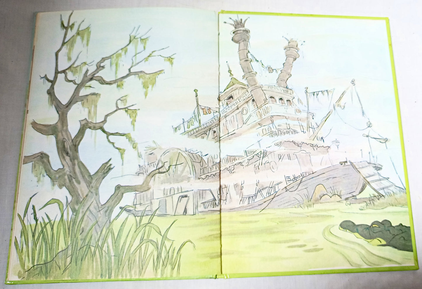 The Rescuers Walt Disney Productions Random House Hardcover Book 1977 - TulipStuff