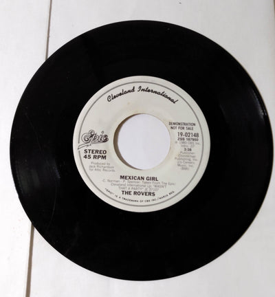 The Rovers (Irish Rovers) Mexican Girl 7" Vinyl Epic 1980 Promo - TulipStuff