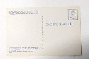 The Tale Of The Sea Horse Carmen and Casey Postcard 1955 - TulipStuff
