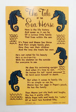 Load image into Gallery viewer, The Tale Of The Sea Horse Carmen and Casey Postcard 1955 - TulipStuff
