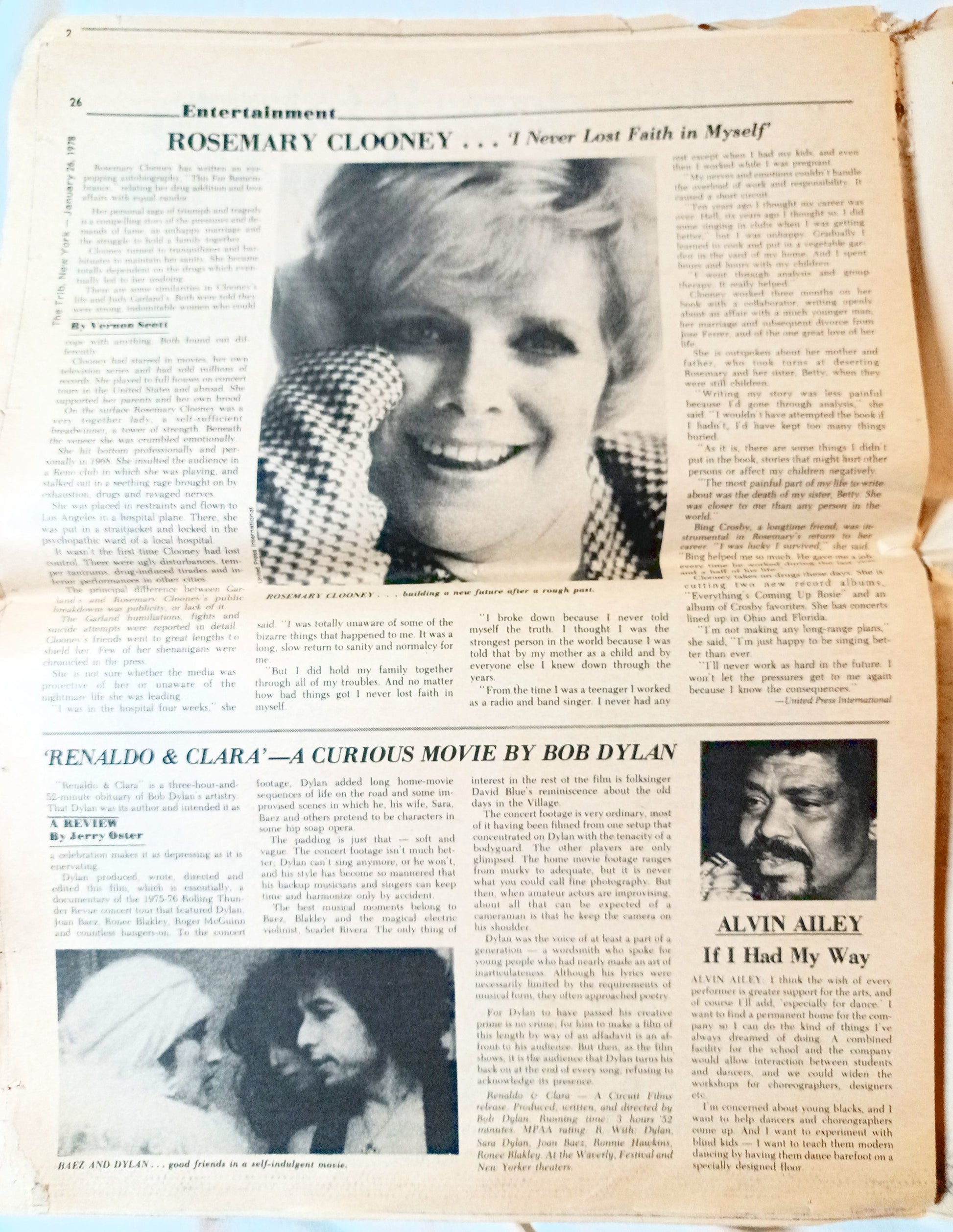 The Trib New York Tabloid Newspaper January 28 1978 NYC Flooding Sadat - TulipStuff