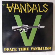 Load image into Gallery viewer, The Vandals Peace Thru Vandalism Punk 12&quot; Vinyl EP Restless 1989 - TulipStuff
