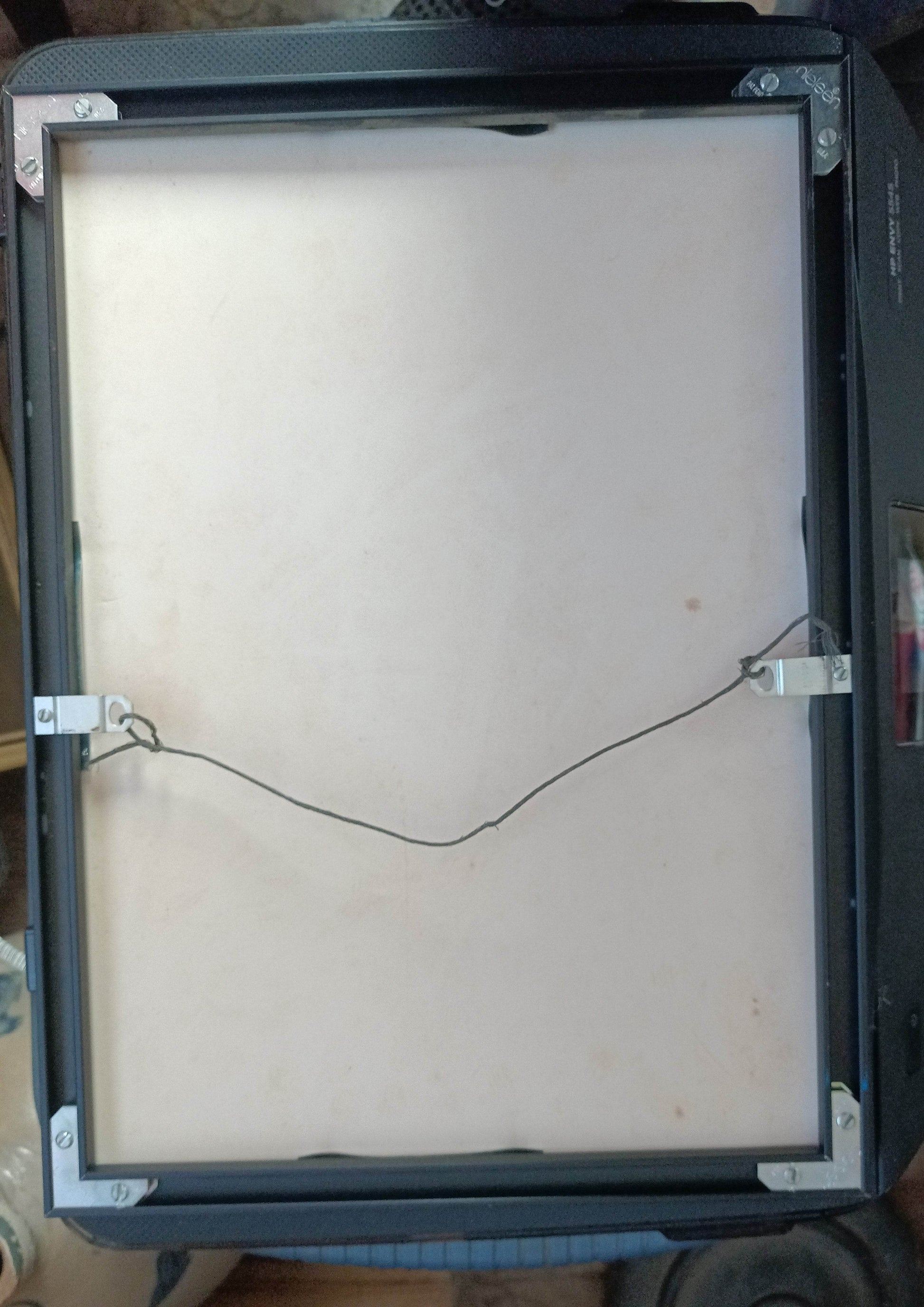 THH70 Sharing Works 11x15 Mixed Media Painting 2000 - TulipStuff