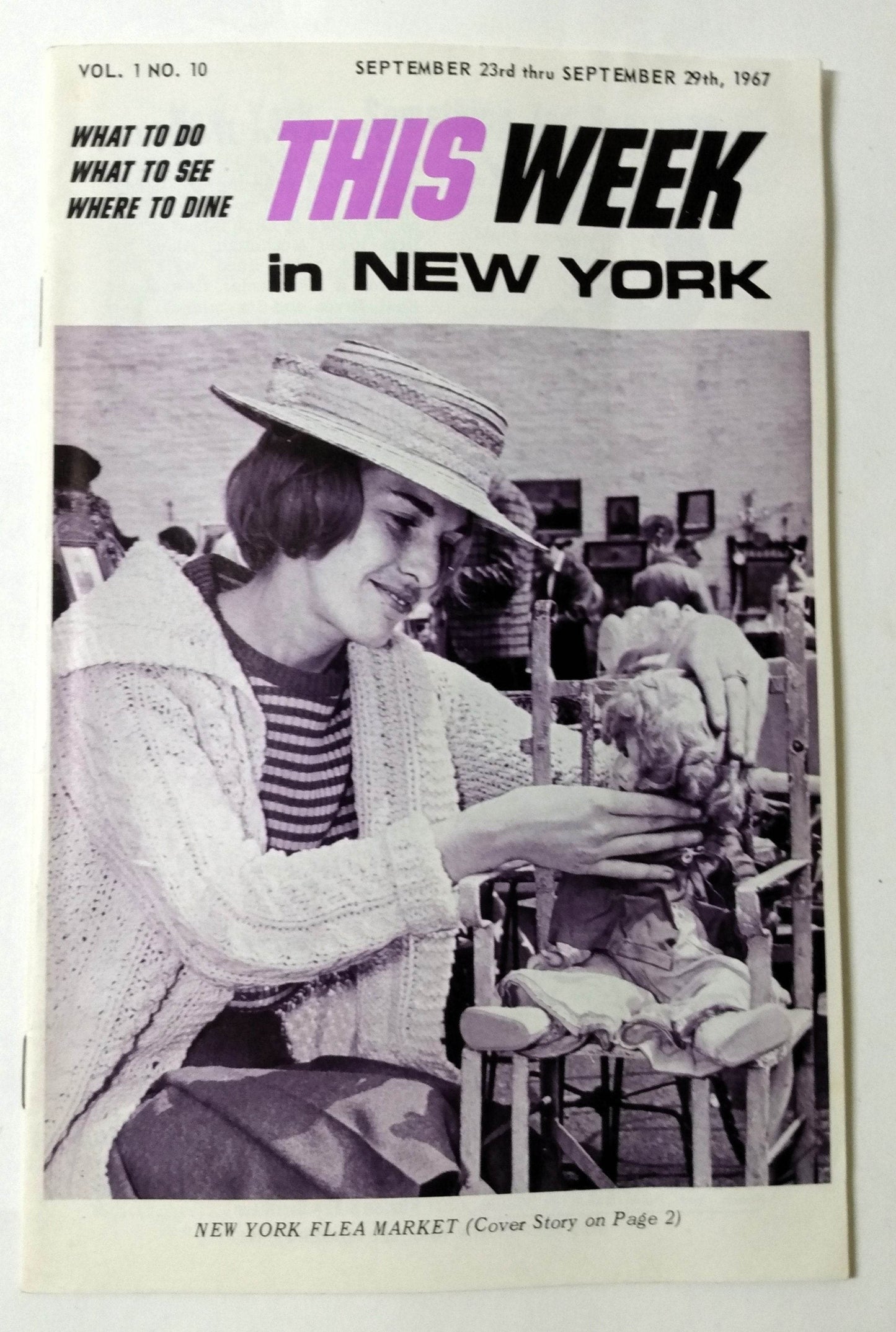 This Week In New York Sept 23-29 1967 Guide Restaurants Nightlife Sports - TulipStuff