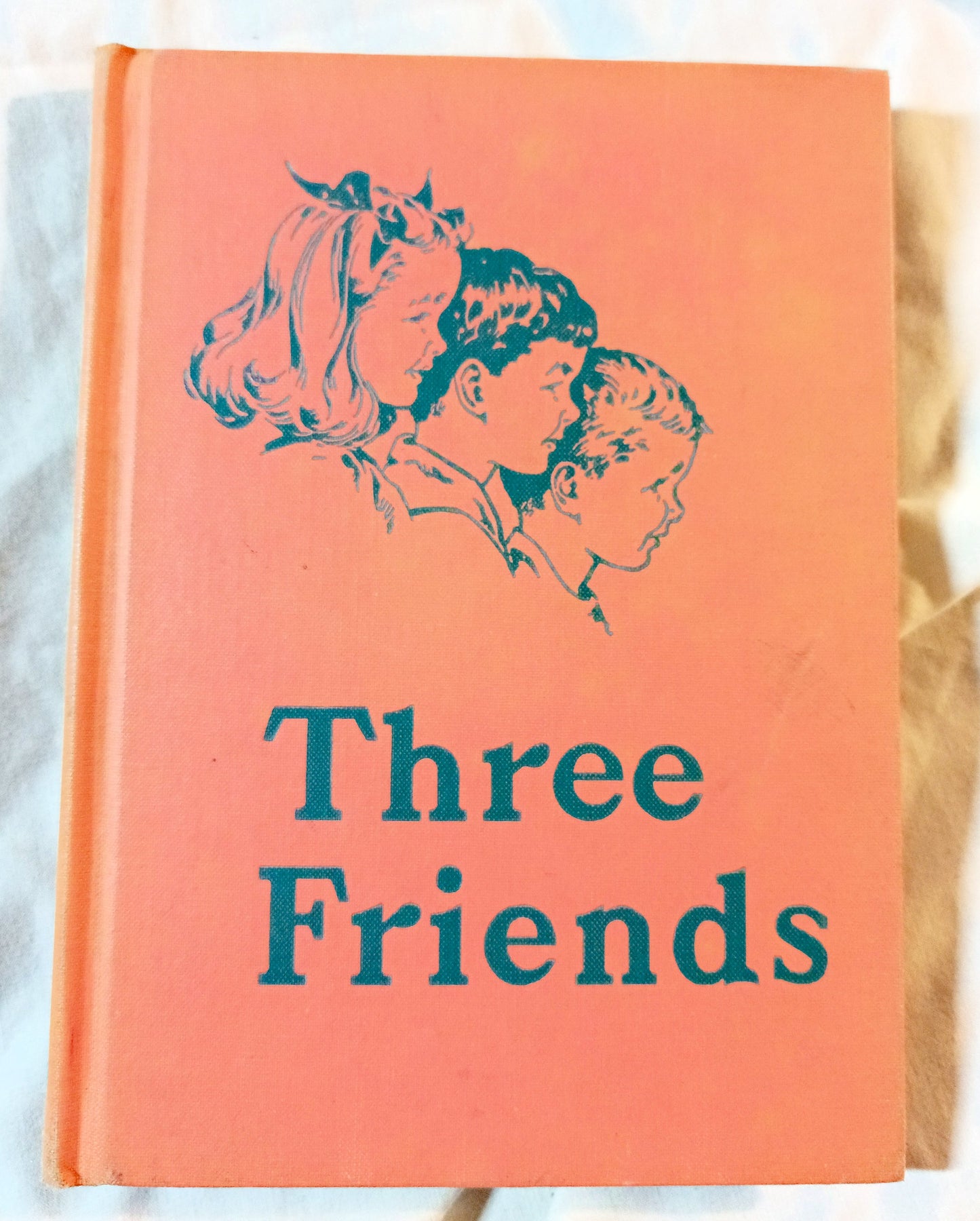 Three Friends Basic Readers Grade 2 Scott Foresman Hardcover 1948 - TulipStuff