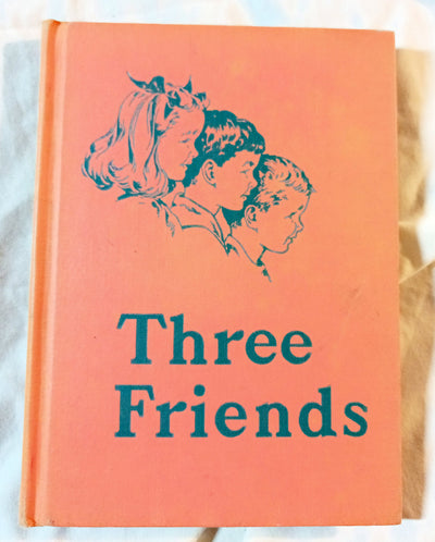 Three Friends Basic Readers Grade 2 Scott Foresman Hardcover 1948 - TulipStuff