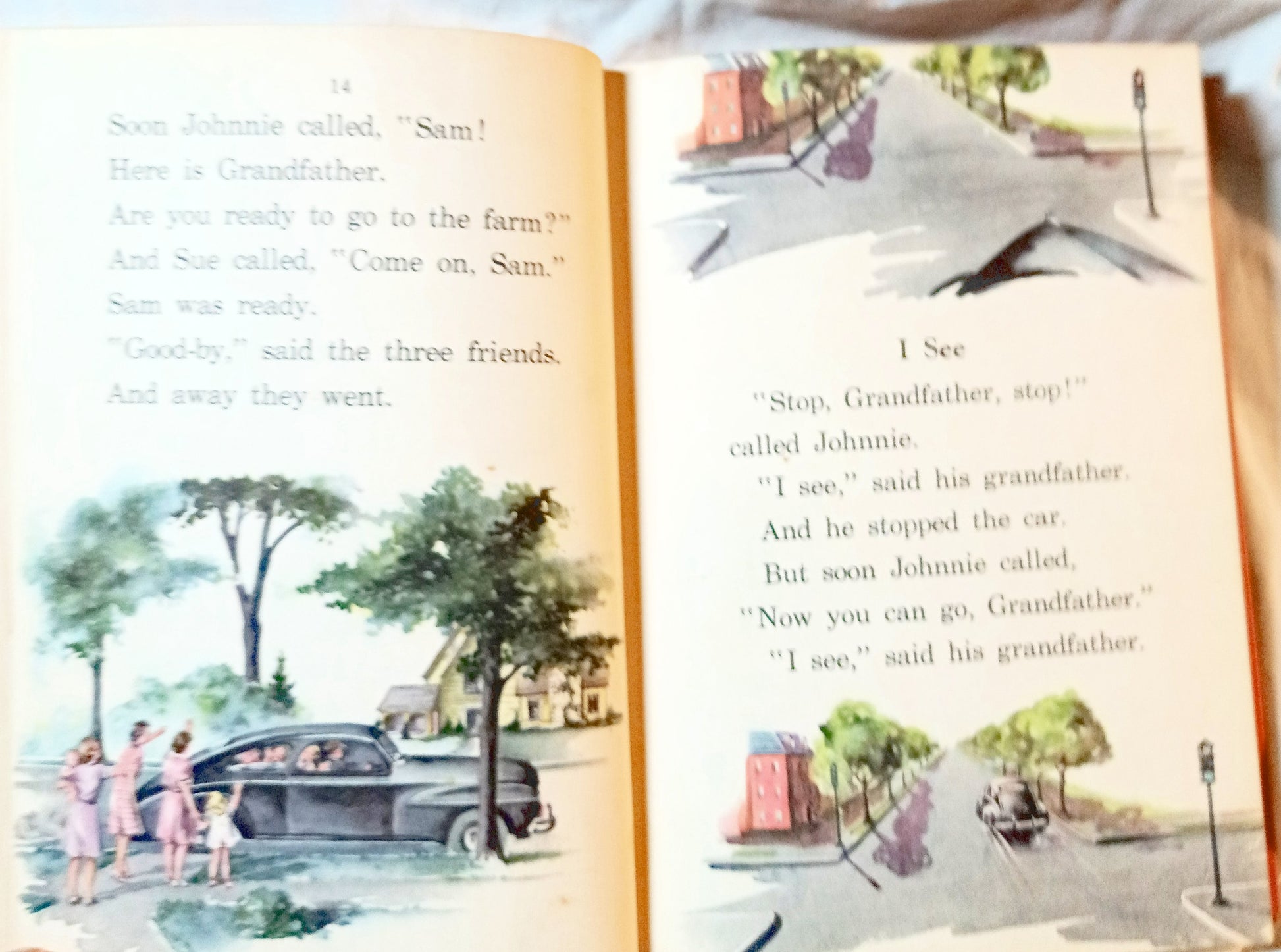 Three Friends Basic Readers Grade 2 Scott Foresman Hardcover 1948 - TulipStuff