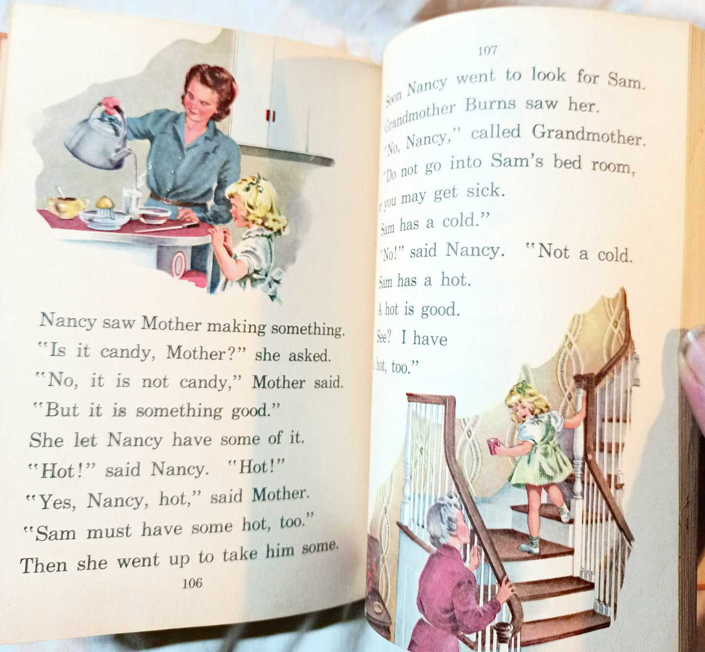 Three Friends Basic Readers Grade 2 Scott Foresman Hardcover 1948 - TulipStuff