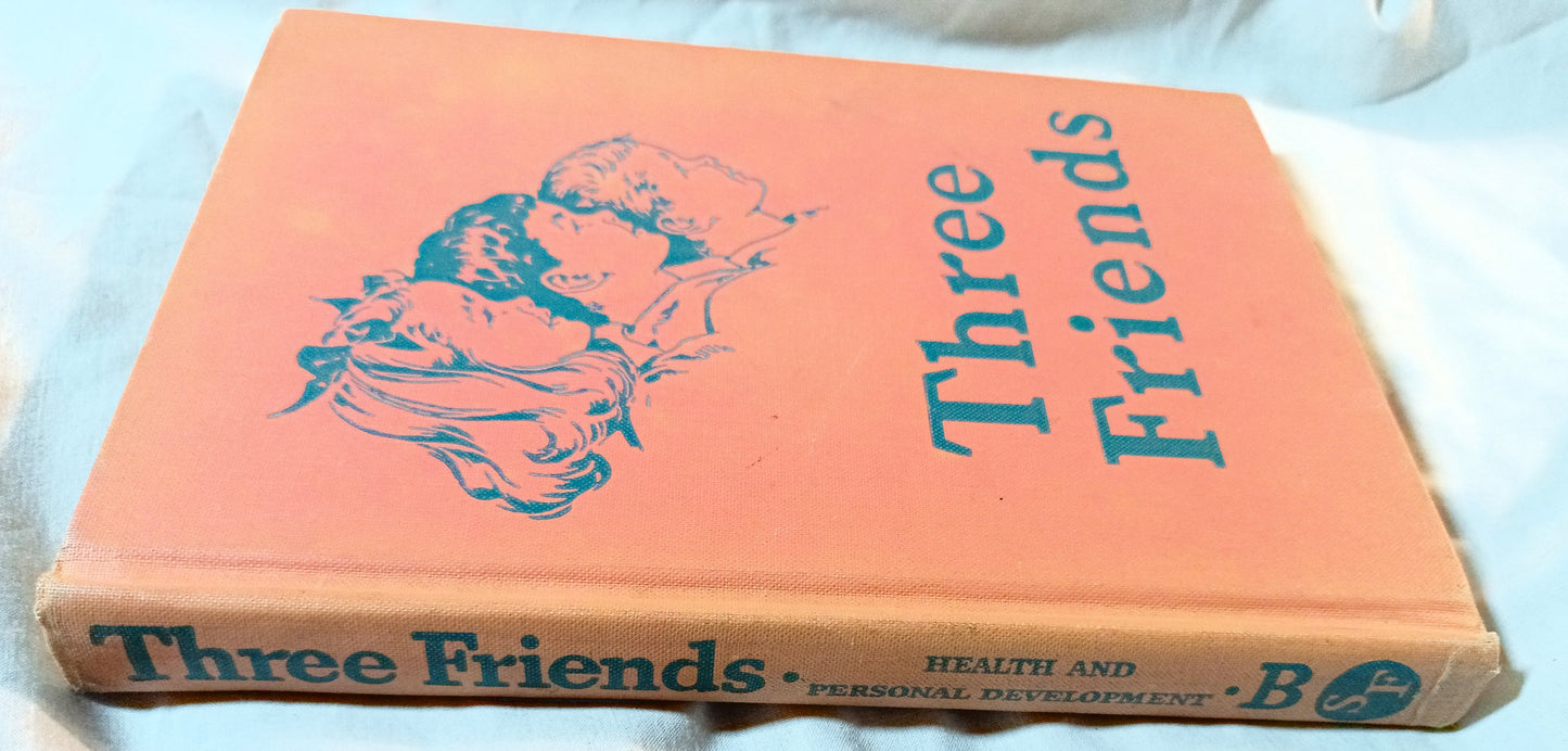Three Friends Basic Readers Grade 2 Scott Foresman Hardcover 1948 - TulipStuff