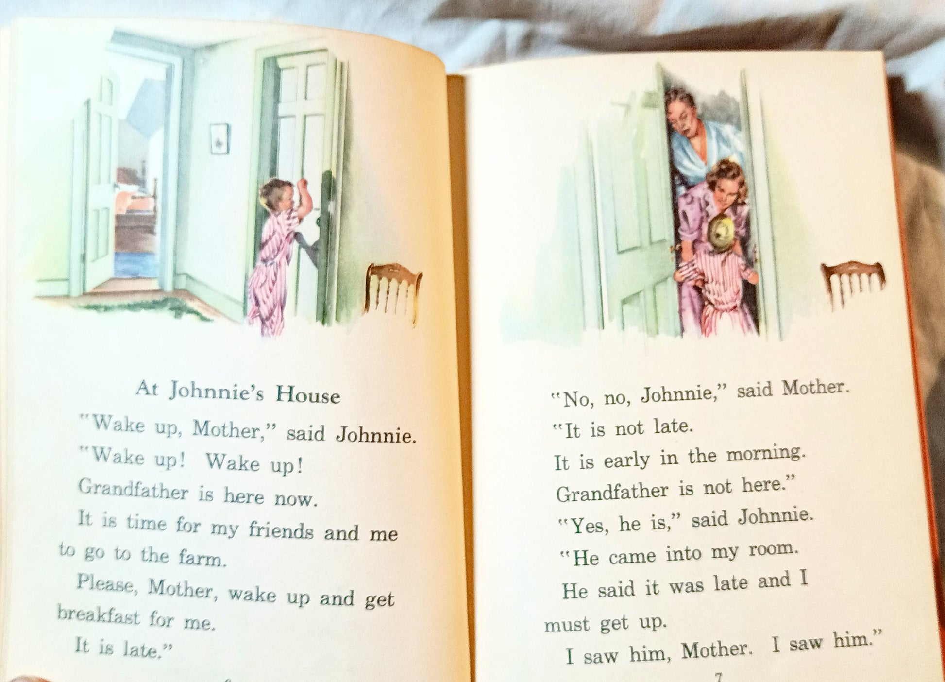 Three Friends Basic Readers Grade 2 Scott Foresman Hardcover 1948 - TulipStuff