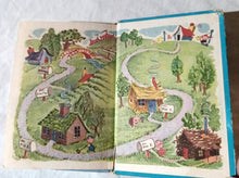 Load image into Gallery viewer, The Three Little Pigs Ruth Bendel Rand McNally Junior Elf Book 1956 - TulipStuff
