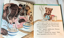 Load image into Gallery viewer, The Three Bears Top Top Tales Carl and Mary Hauge 1961 - TulipStuff

