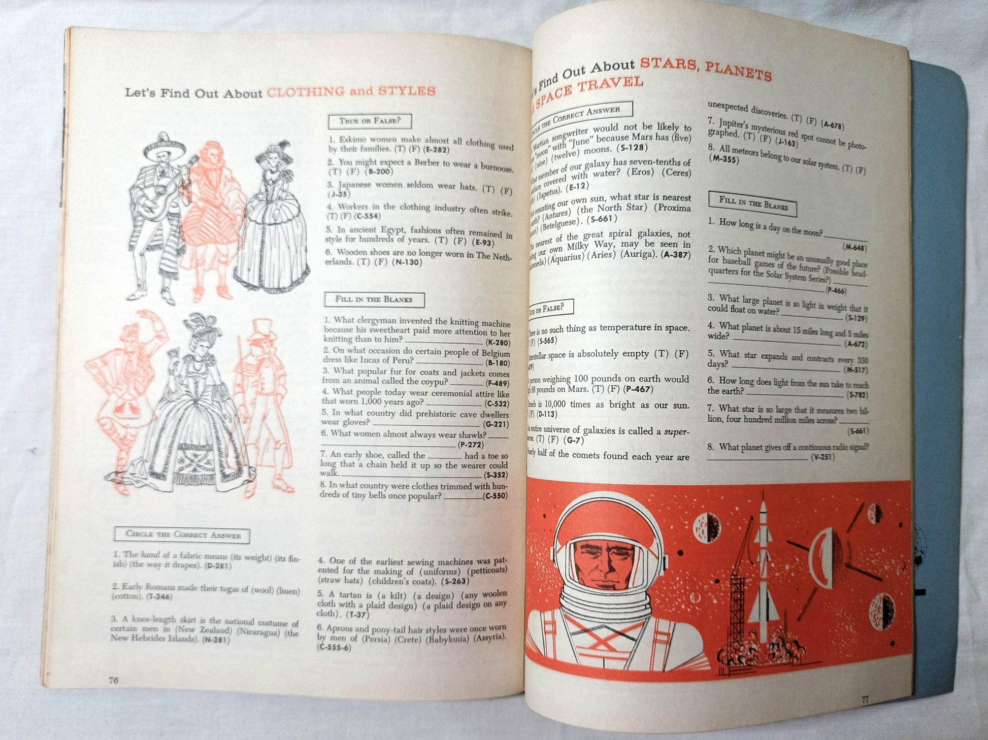 Through The Year With World Book Paperback 1960 - TulipStuff