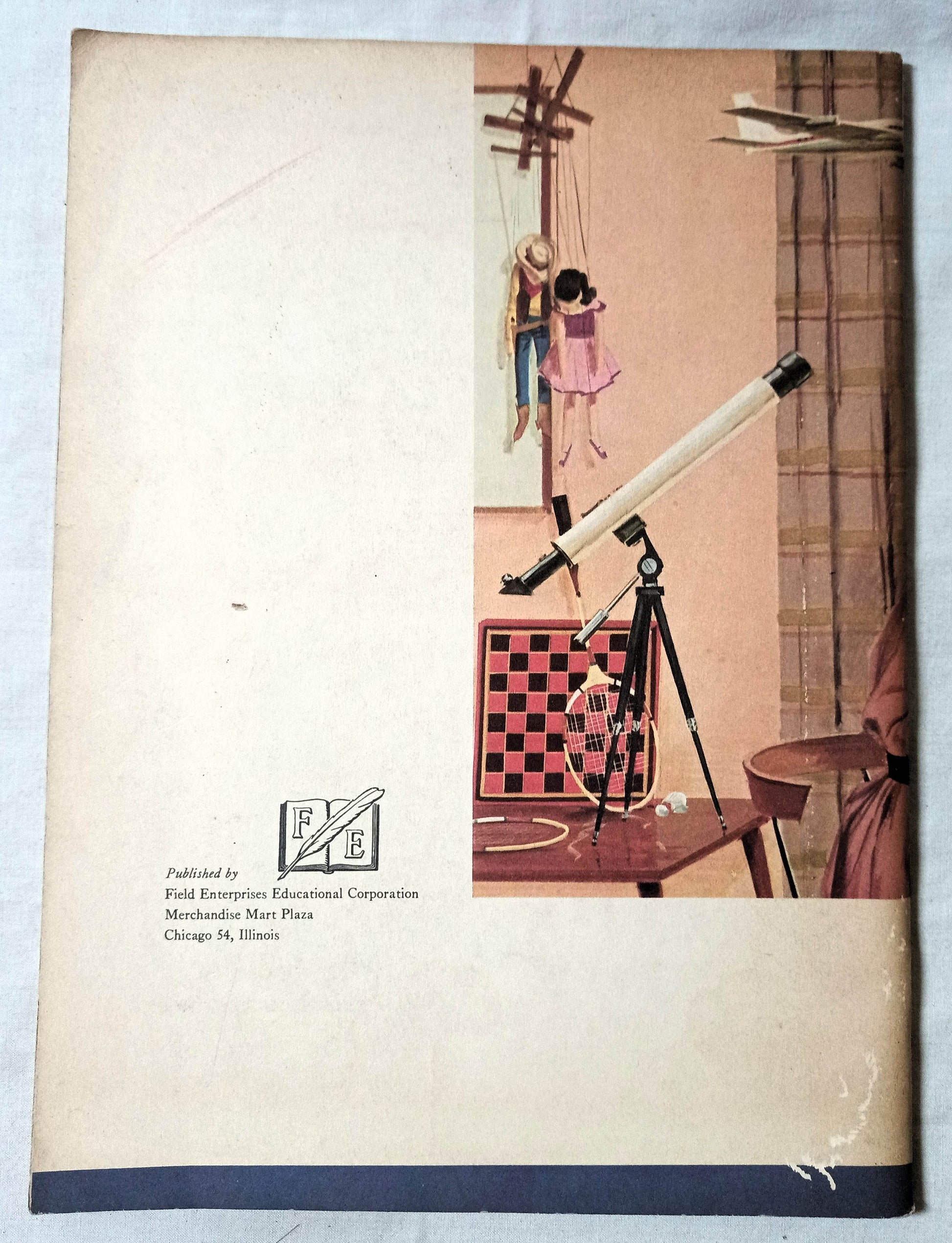 Through The Year With World Book Paperback 1960 - TulipStuff