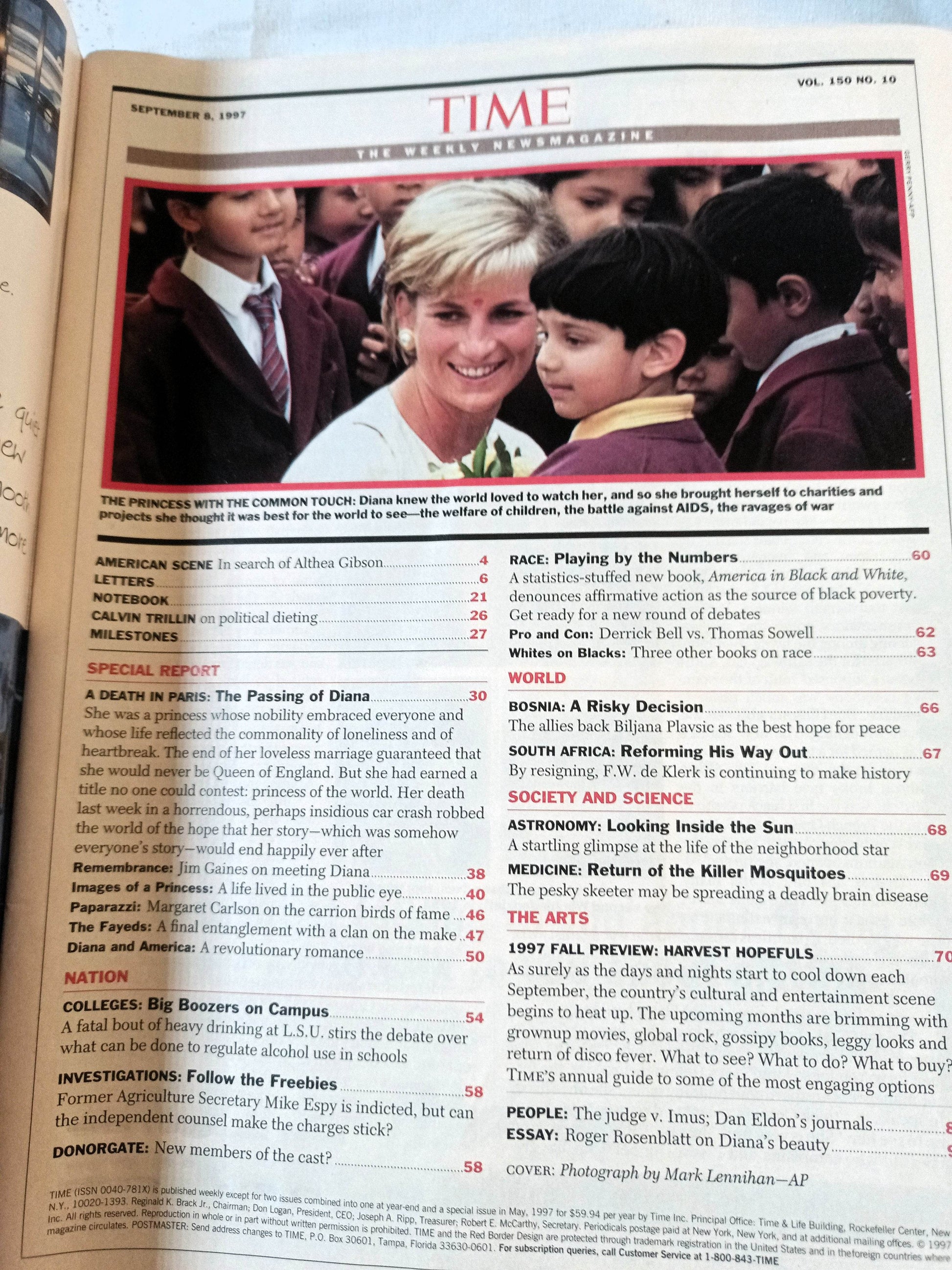 Time Magazine September 5 1997 Special Report Princess Diana Death - TulipStuff