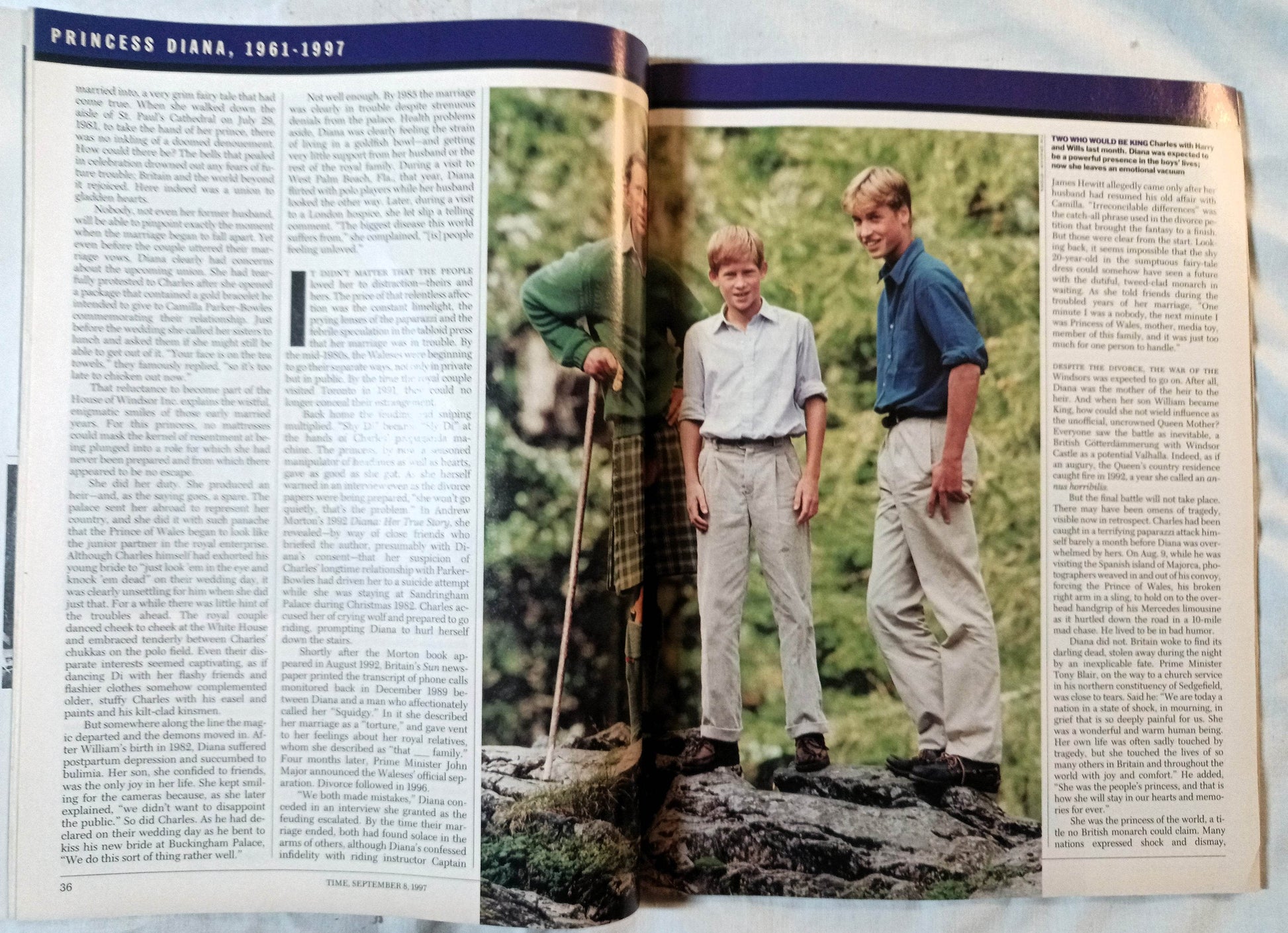 Time Magazine September 5 1997 Special Report Princess Diana Death - TulipStuff