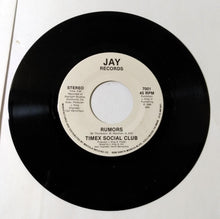 Load image into Gallery viewer, Timex Social Club Rumors R&amp;B 7&quot; Vinyl Jay Records 1986 - TulipStuff
