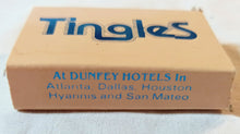 Load image into Gallery viewer, Tingles Bar Disco Dunfey Hotels Atlanta Houston Hyannis Matches 1980&#39;s - TulipStuff
