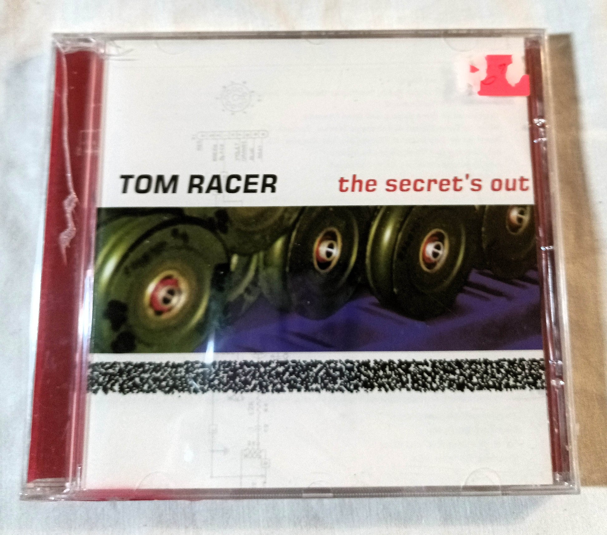 Tom Racer The Secret's Out LA Indie Alt-Pop Rock Album CD Slog 1998 - TulipStuff