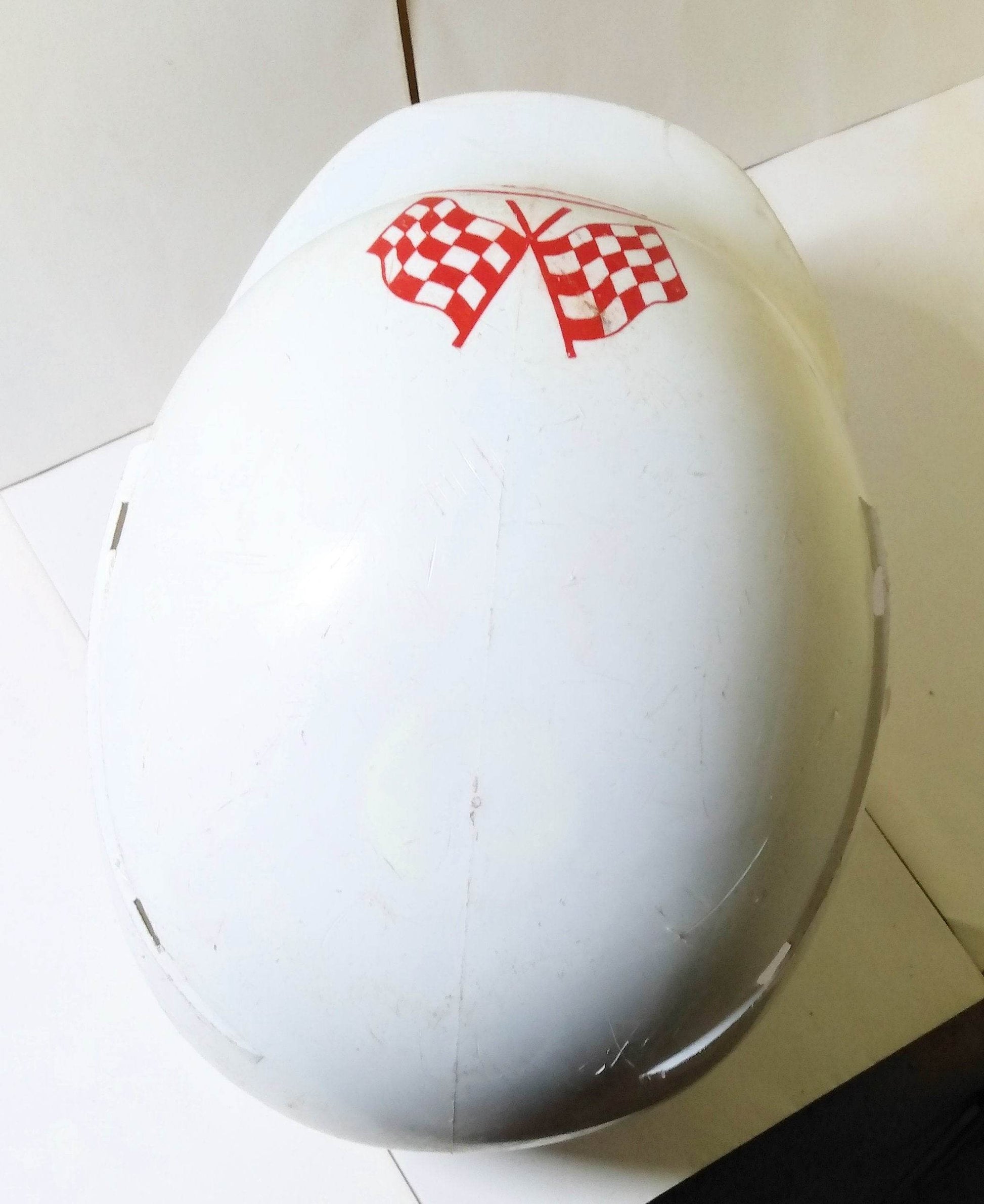 Tonka Tote Racing Helmet (from the Pocket Rocket Racing Set) 1970 - TulipStuff