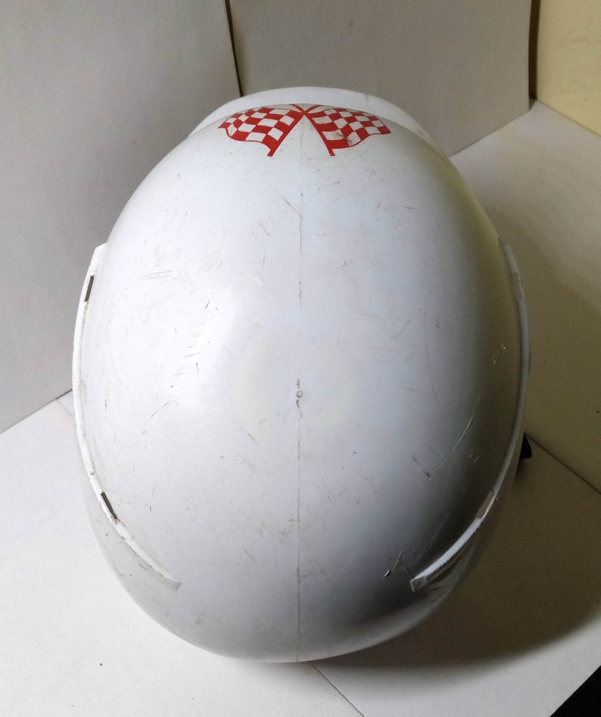 Tonka Tote Racing Helmet (from the Pocket Rocket Racing Set) 1970 - TulipStuff