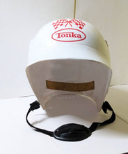 Load image into Gallery viewer, Tonka Tote Racing Helmet (from the Pocket Rocket Racing Set) 1970 - TulipStuff
