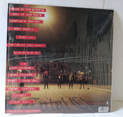 Total Chaos Anthems From The Alleyway Street Punk 12" Vinyl LP 1996 - TulipStuff