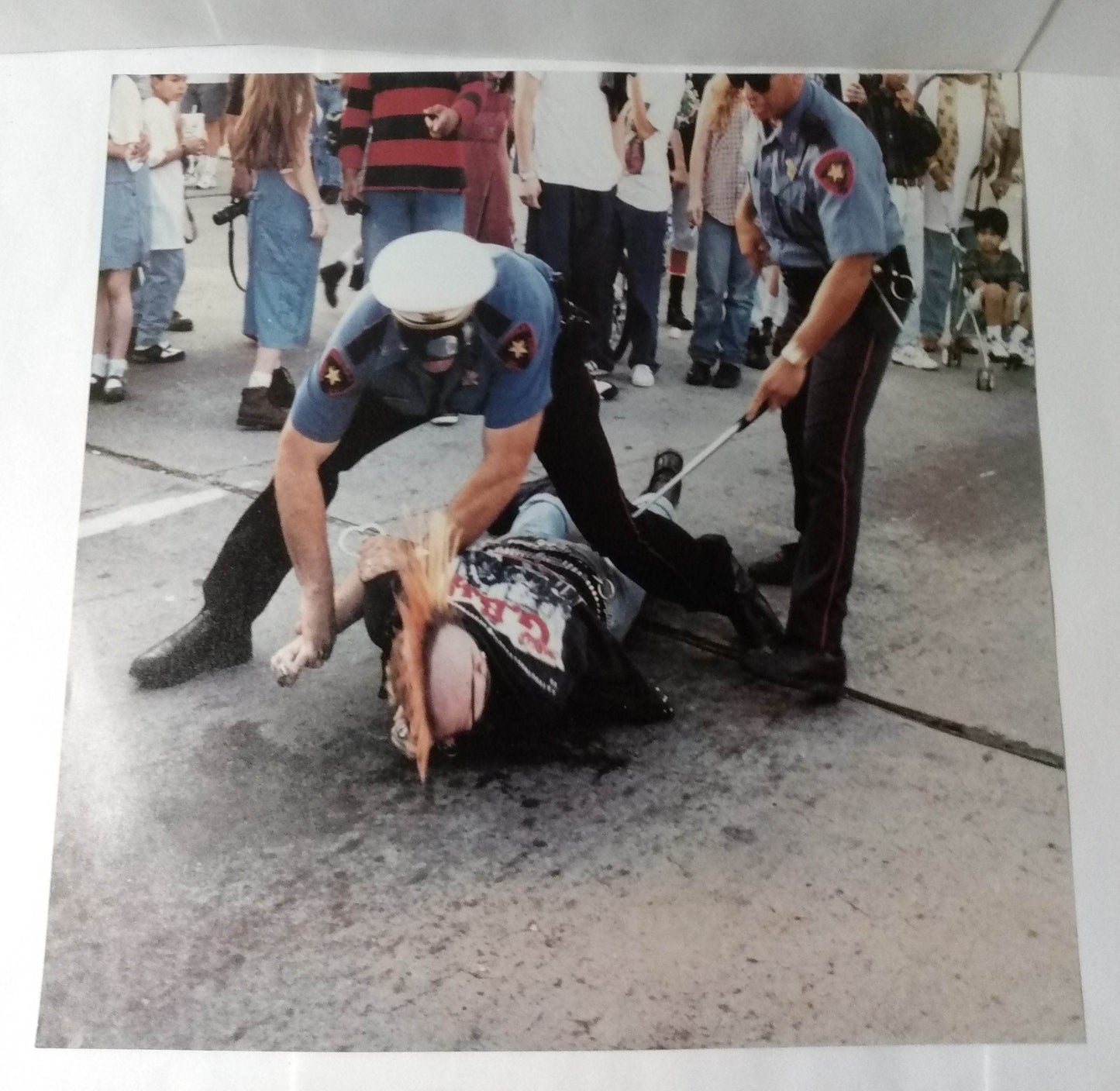 Total Chaos Anthems From The Alleyway Street Punk 12" Vinyl LP 1996 - TulipStuff