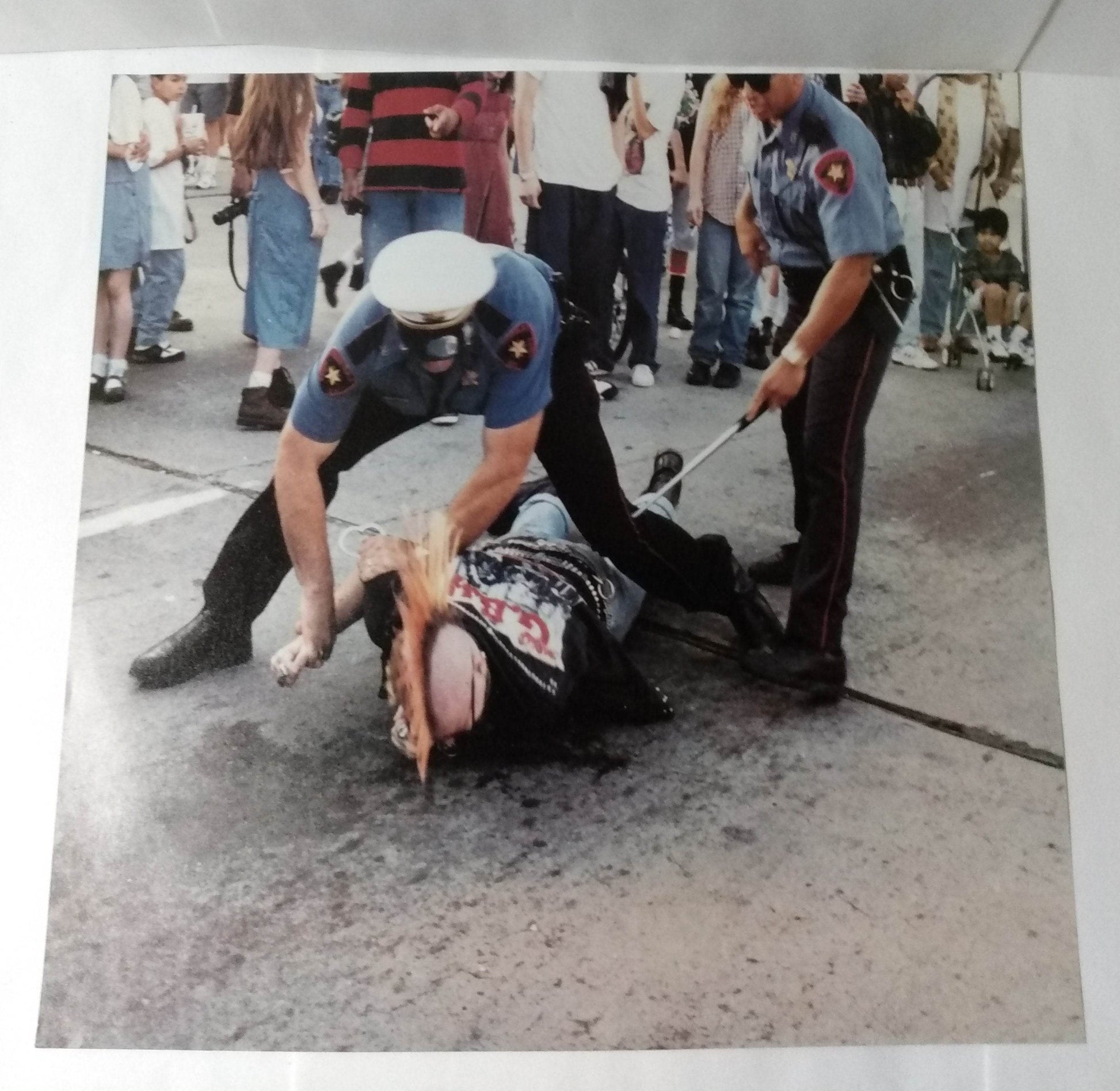 Total Chaos Anthems From The Alleyway Street Punk 12" Vinyl LP 1996 - TulipStuff