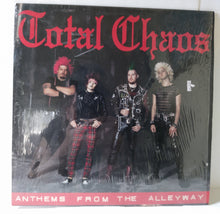 Load image into Gallery viewer, Total Chaos Anthems From The Alleyway Street Punk 12&quot; Vinyl LP 1996 - TulipStuff
